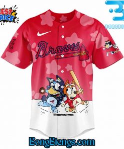 Atlanta Braves x Bluey and Bingo Baseball Jersey