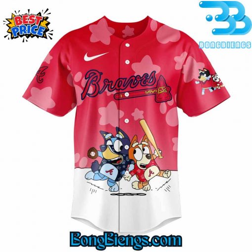 Atlanta Braves x Bluey and Bingo Baseball Jersey