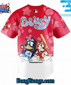 Atlanta Braves x Bluey and Bingo Baseball Jersey