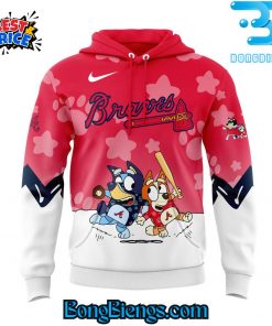 Atlanta Braves x Bluey and Bingo Hoodie