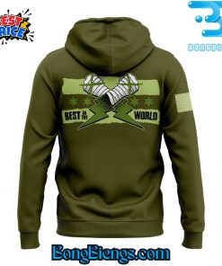 CM Punk Best In The World Forest Green Hoodie