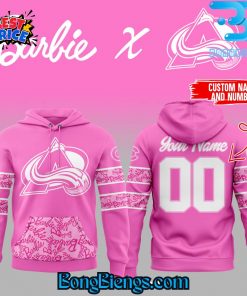 Colorado Avalanche Barbie Night Hoodie