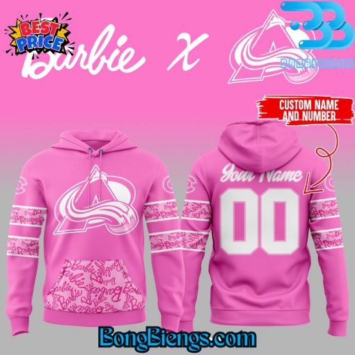 Colorado Avalanche Barbie Night Hoodie