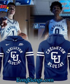 Creighton Mens Basketball Alumni Day Uniforms Blue Hoodie