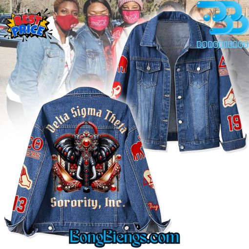 Delta Sigma Theta Denim Jacket