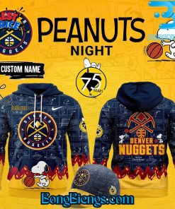 Denver Nuggets 75th Anniversary of Peanuts Hoodie