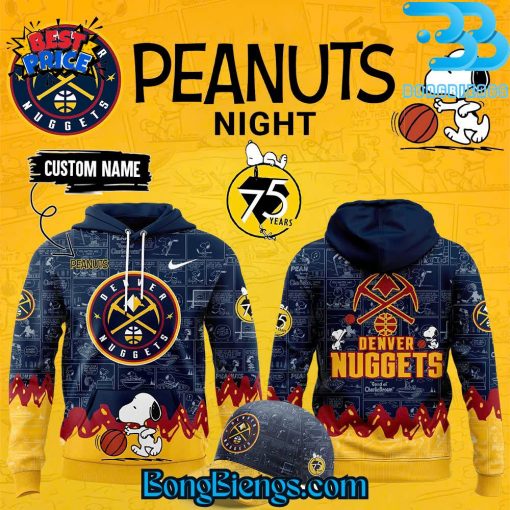 Denver Nuggets 75th Anniversary of Peanuts Hoodie