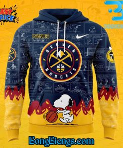 Denver Nuggets 75th Anniversary of Peanuts Hoodie