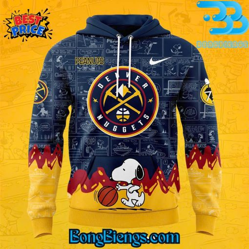 Denver Nuggets 75th Anniversary of Peanuts Hoodie