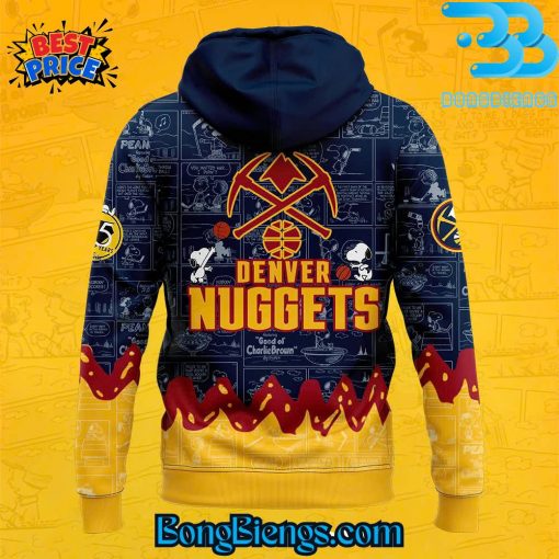 Denver Nuggets 75th Anniversary of Peanuts Hoodie