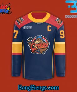 Erie Otters Connor McDavid Jersey Retirement Night Hockey Jersey