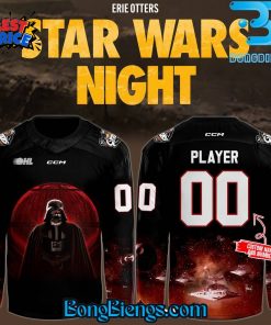 Erie Otters Star Wars Night Hockey Jersey