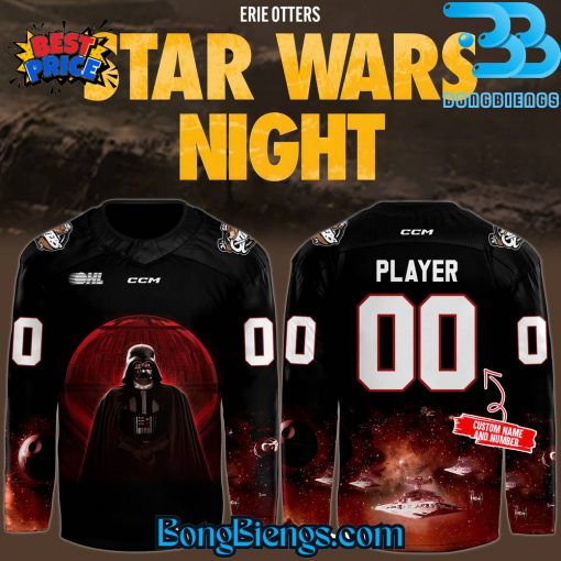 Erie Otters Star Wars Night Hockey Jersey