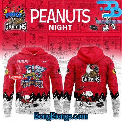 Grand Rapids Griffins 75th Anniversary of Peanuts Hoodie