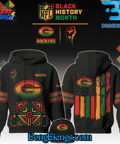 Green Bay Packers NFL Black History Month Limited Edition Hoodie