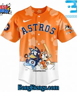 Houston Astros Bluey and Bingo Baseball Jersey