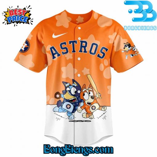 Houston Astros Bluey and Bingo Baseball Jersey