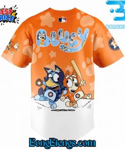 Houston Astros Bluey and Bingo Baseball Jersey