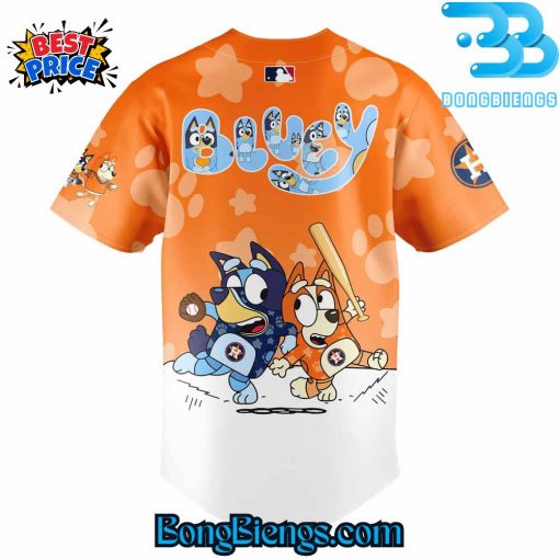 Houston Astros Bluey and Bingo Baseball Jersey