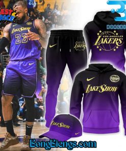 Los Angeles Lakers City Edition Purple Hoodie