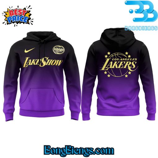 Los Angeles Lakers City Edition Purple Hoodie