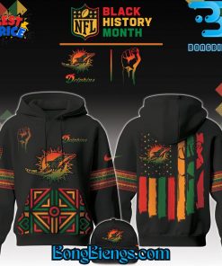 Miami Dolphins NFL Black History Month Limited Edition Hoodie