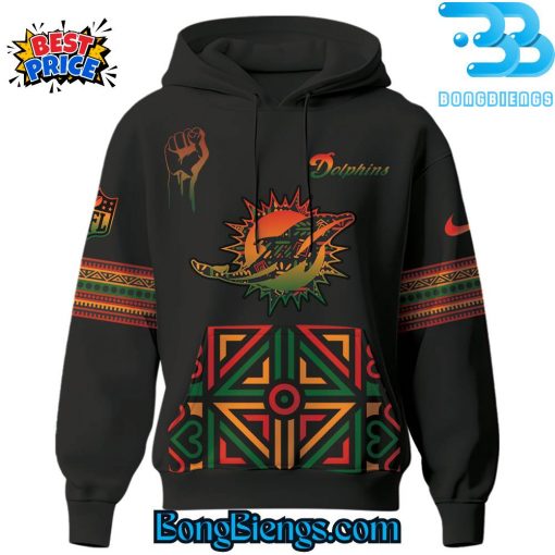 Miami Dolphins NFL Black History Month Limited Edition Hoodie