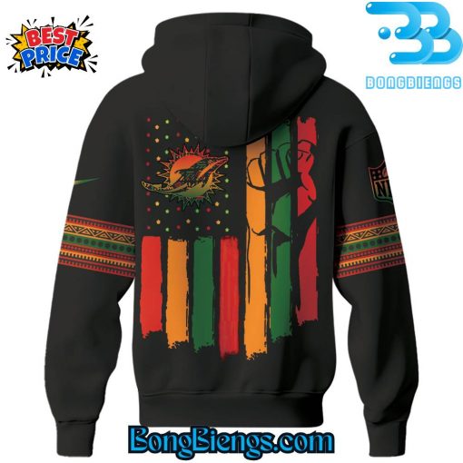 Miami Dolphins NFL Black History Month Limited Edition Hoodie