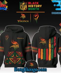 Minnesota Vikings NFL Black History Month Limited Edition Hoodie