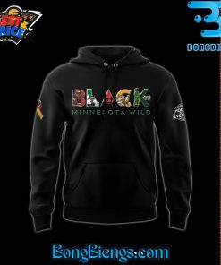 Minnesota Wild x Black History Month 2025 Limited Hoodie