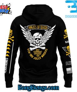 Navy Midshipmen Angel Of Death Jolly Rogers Hoodie