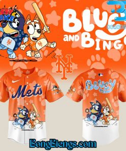 New York Mets x Bluey and Bingo Baseball Jersey