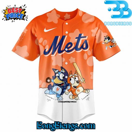 New York Mets x Bluey and Bingo Baseball Jersey