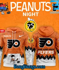 Philadelphia Flyers 75th Anniversary of Peanuts Hoodie