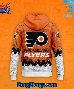 Philadelphia Flyers 75th Anniversary of Peanuts Hoodie