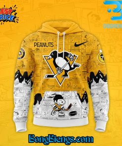 Pittsburgh Penguins 75th Anniversary of Peanuts Hoodie