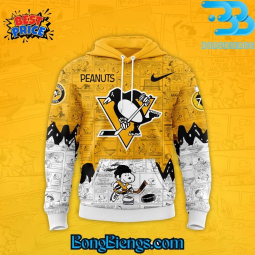 Pittsburgh Penguins 75th Anniversary of Peanuts Hoodie