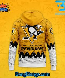 Pittsburgh Penguins 75th Anniversary of Peanuts Hoodie