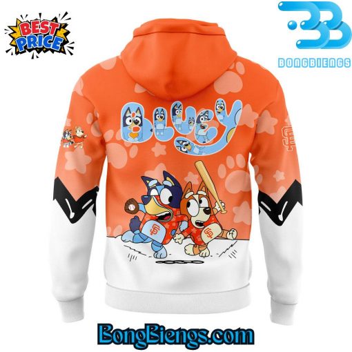 San Francisco Giants Bluey and Bingo Baseball Jersey