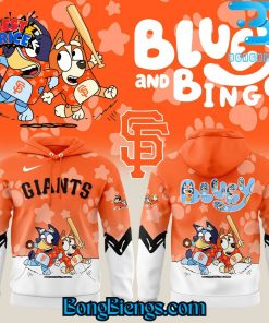 San Francisco Giants Bluey and Bingo Hoodie