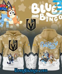 Vegas Golden Knights Bluey and Bingo Hoodie