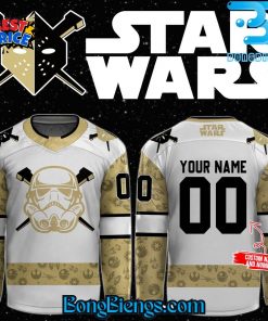 Wheeling Nailers x Star Wars Night Personalized Hockey Jersey