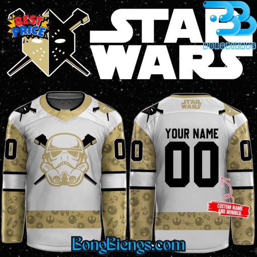 Wheeling Nailers x Star Wars Night Personalized Hockey Jersey