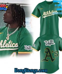 Oakland Athletics Las Vegas Uniform Baseball Jersey