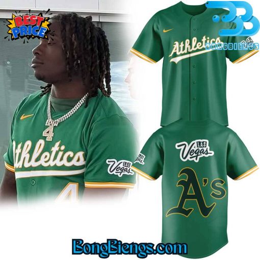 Oakland Athletics Las Vegas Uniform Baseball Jersey