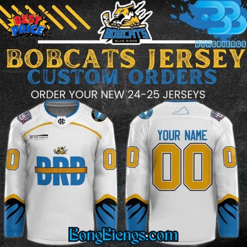 Bobcats Blue Ridge Pro Custom Hockey Jersey