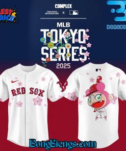 Boston Red Sox MLB World Tour Tokyo Series x Takashi Murakami Baseball Jersey