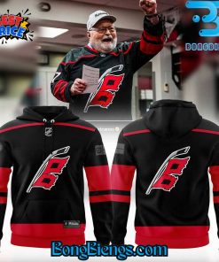 Carolina Hurricanes Martin Necas Black Home Breakaway Hoodie