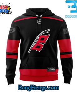 Carolina Hurricanes Martin Necas Black Home Breakaway Hoodie