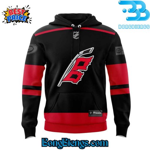 Carolina Hurricanes Martin Necas Black Home Breakaway Hoodie